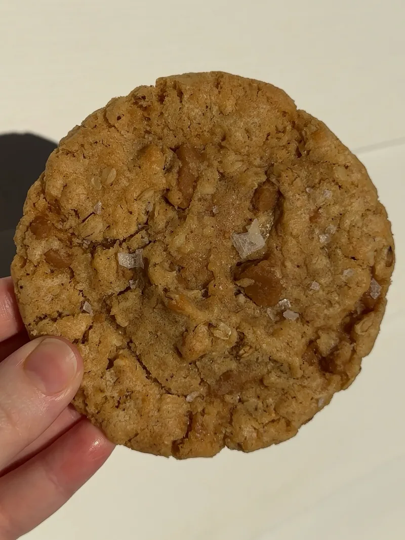 Organic Brown Butter Oatmeal Toffee Cookie